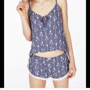 Wild fox fleur de Lis PJ set